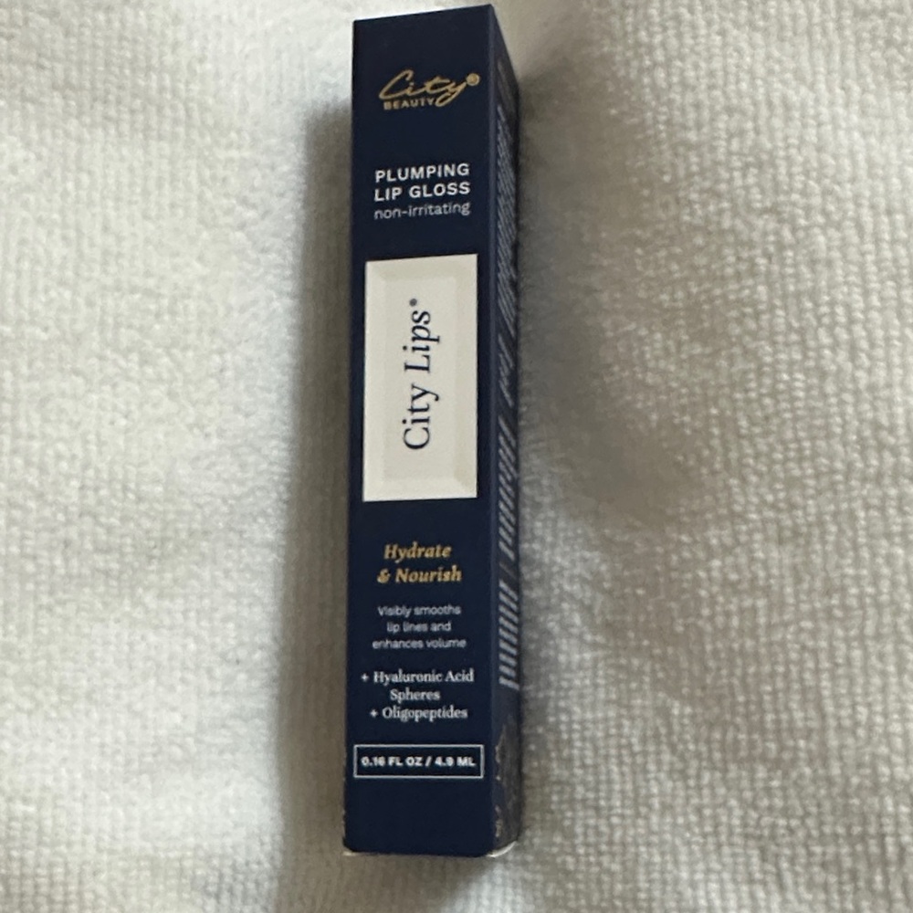 CITY LIPS- plumping lip gloss- Hydrate & Nourish Plumping